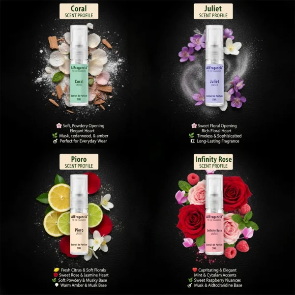 Perfume Trial Kit Pack of 10 (5ml each)