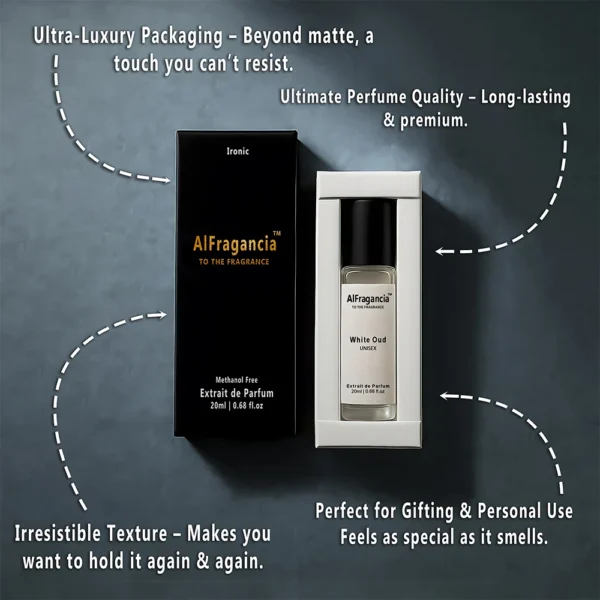 White Oud Luxury Perfume Unisex - 20ml