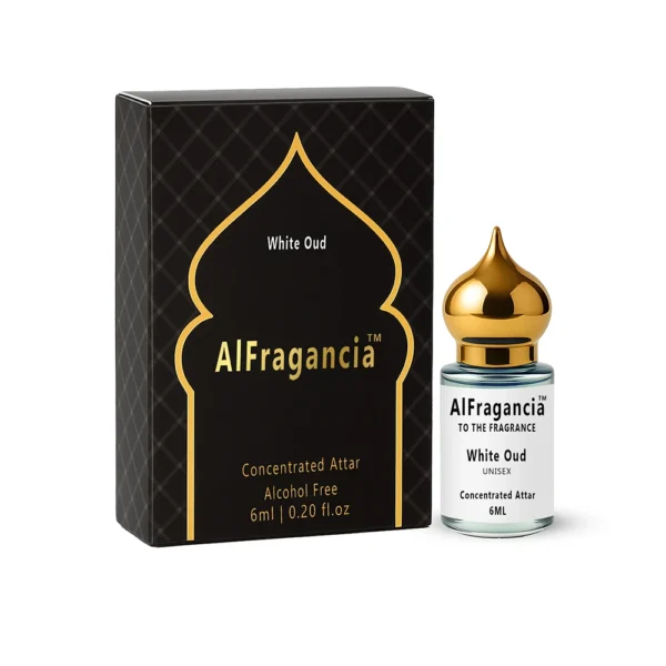 White Oud Unisex Attar - 6ml