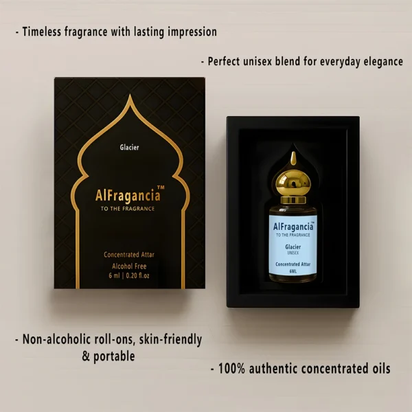 Glacier Unisex Attar - 6ml