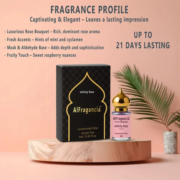 Infinity Rose Unisex Attar - 6ml