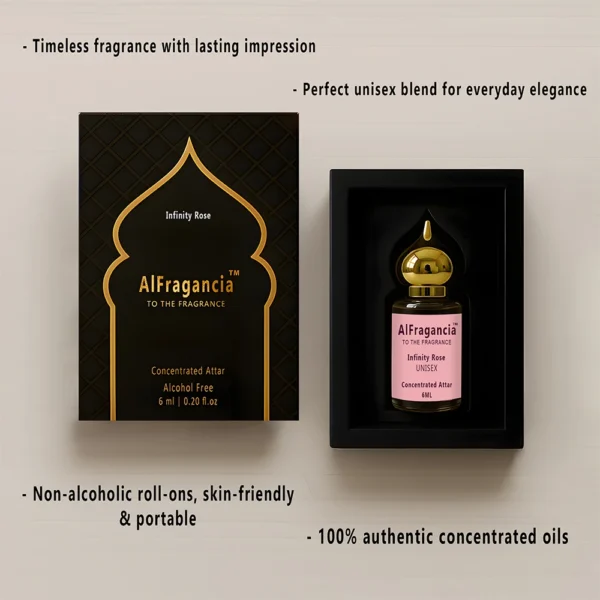 Infinity Rose Unisex Attar - 6ml