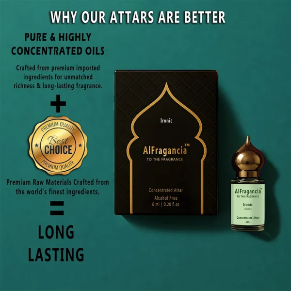 Ironic Unisex Attar - 6ml