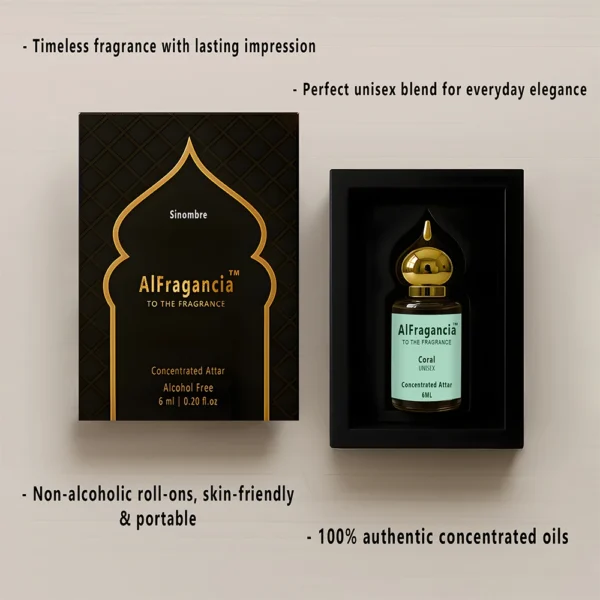 Coral Unisex Attar - 6ml