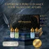 Luxury Attar Gift Set Pack of 4 - Ironic | White Oud | Romeo | Sinombre, ( HSN: 33030090 )